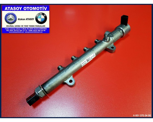 MERCEDES W212 E250CDI RAİL BORUSU 6510700495 6510700700 A6510700495 A6510700700 R9144Z240A R9307Z52A00 9307Z522A 00 9307Z521A 28389851 - 2009737 R9307Z52A RD0004 EURO5